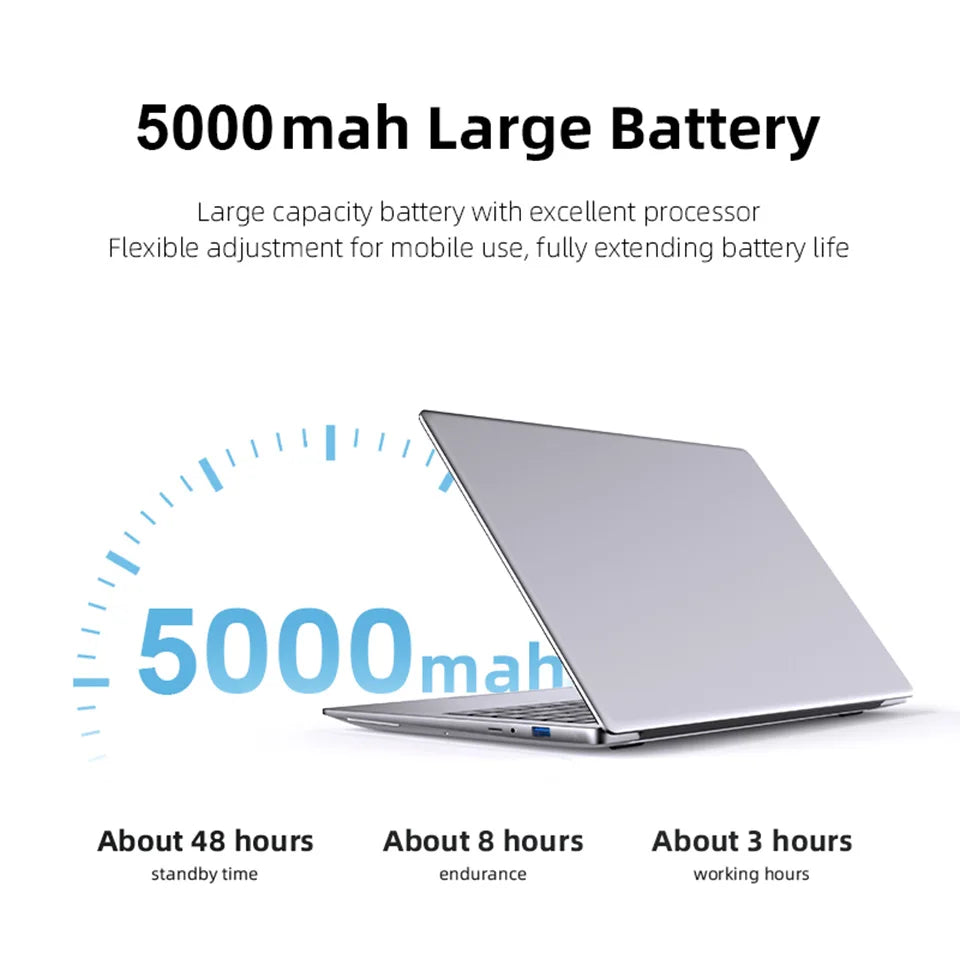 14.1 Inch Ultra Slim Laptop with Intel Atom A3950