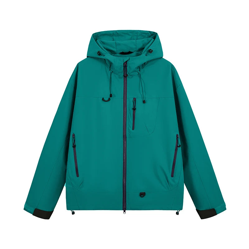 Unisex Waterproof Hiking Jacket Windbreaker