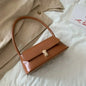 Luxury Women's Crossbody Shoulder Bag in Solid Color