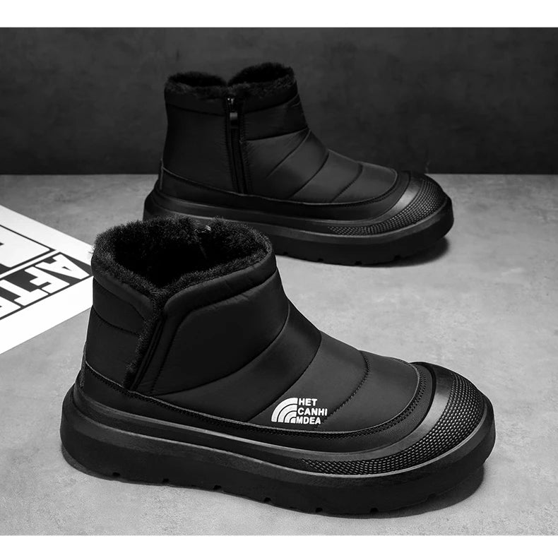 Men's High Top Ankle Snow Boots Size 44