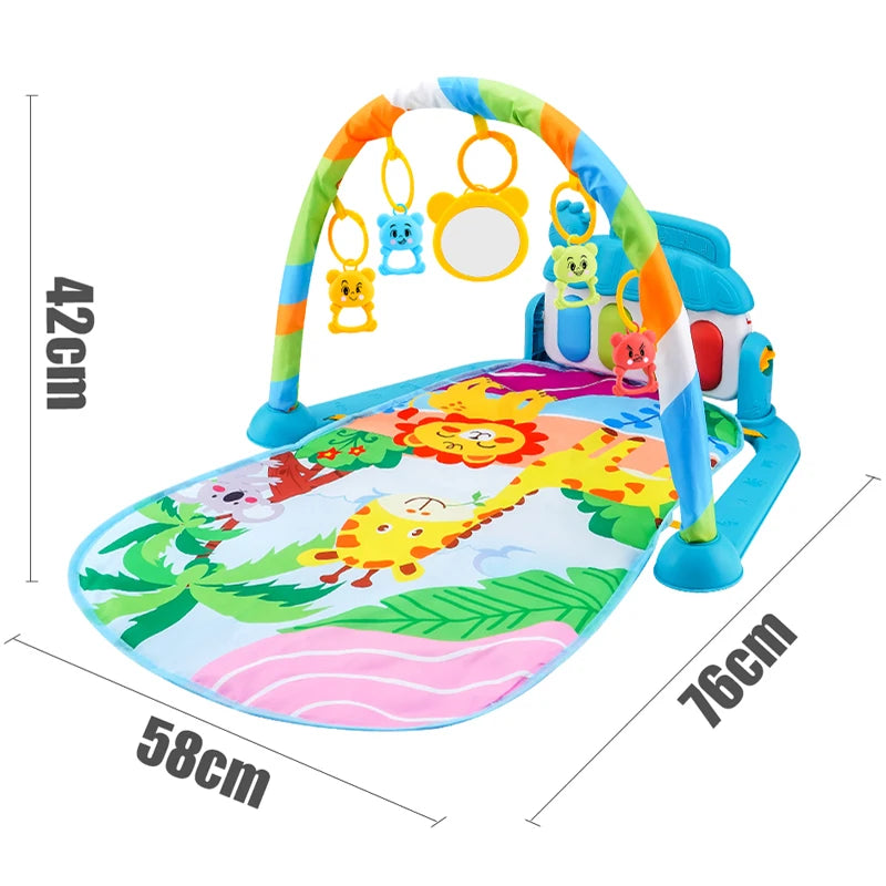 Baby Fitness Stand Music Play Gym Activity Toy