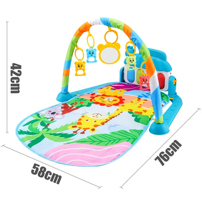 Baby Fitness Stand Music Play Gym Activity Toy