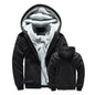 Men's Thick Fleece Hooded Winter Jacket