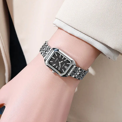 Stainless Steel Strap Watch for Women Luxury Gift