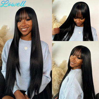 Bone Straight Human Hair Wig 30 Inch Brazilian Lace Wig