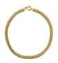 Vintage Textured Stainless Steel Necklace
