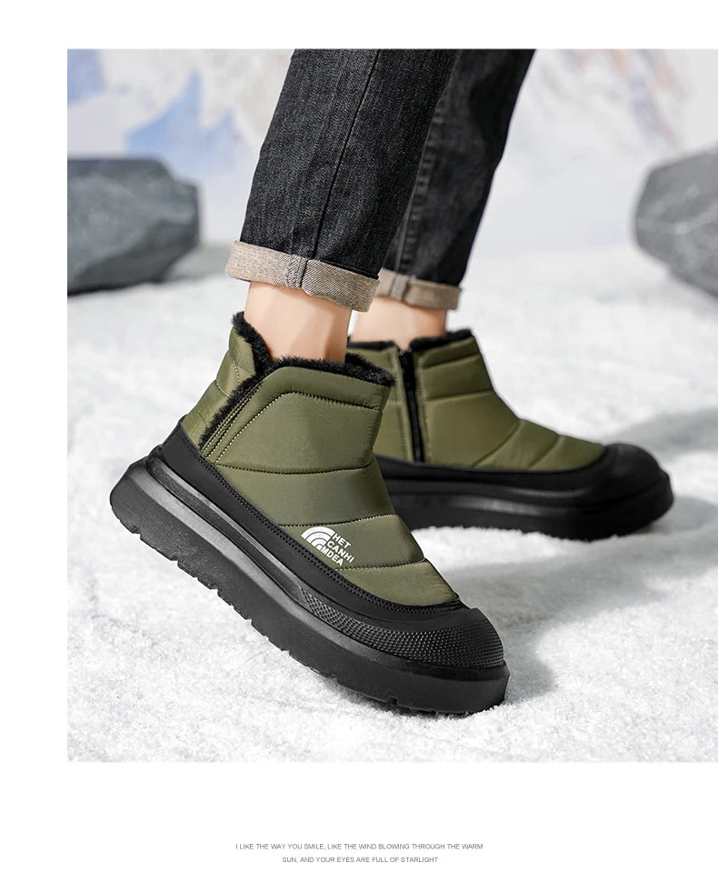 Men's High Top Ankle Snow Boots Size 44