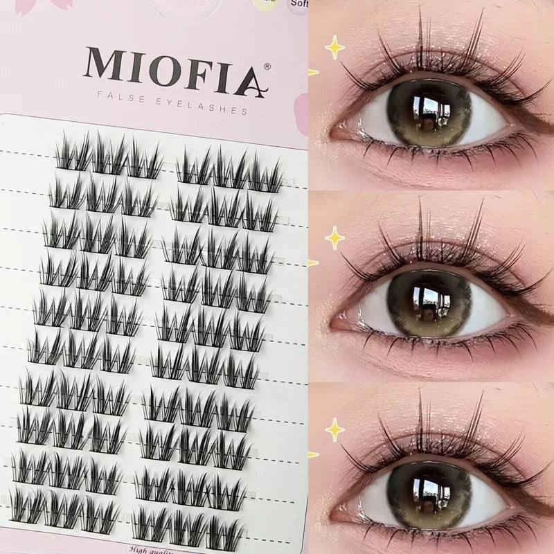 Individual Mink Eyelashes 60 Bundles Cluster Lashes