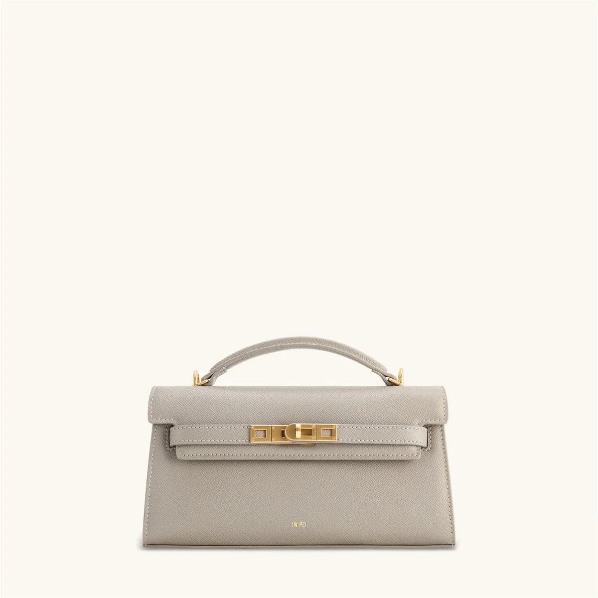 Crocodile Embossed Shoulder Bag in Pu Leather