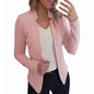Thin White Blazer for Women Office Style
