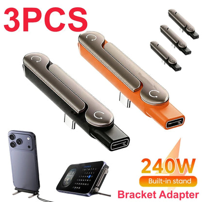 USB-C Fast Charging Adapter Set – 3 Pieces