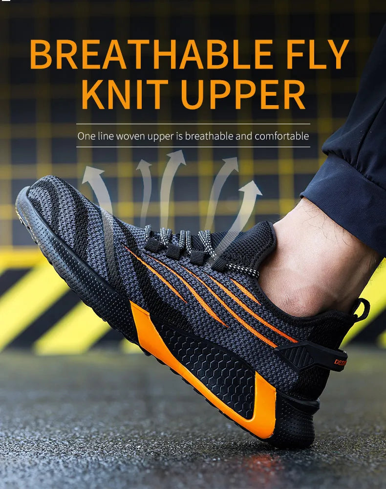 Men's Lightweight Anti-Puncture Safety Boots