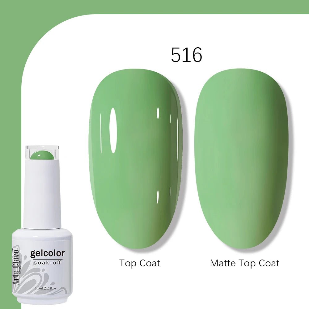 Arte Clavo 15ml UV Gel Nail Polish Summer Colors
