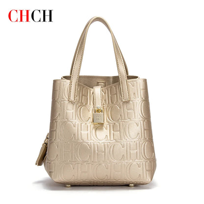CHCH Women's Casual Tote Bag in PU Leather