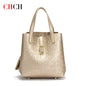 CHCH Women's Casual Tote Bag in PU Leather