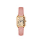 Fashion Retro Square Leather Strap Quartz Watch for Women