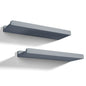 Wooden Floating Shelves Set of 2 Wall Mounted