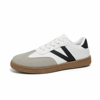 Women Lace-Up Casual Sneakers Breathable Tennis Shoes
