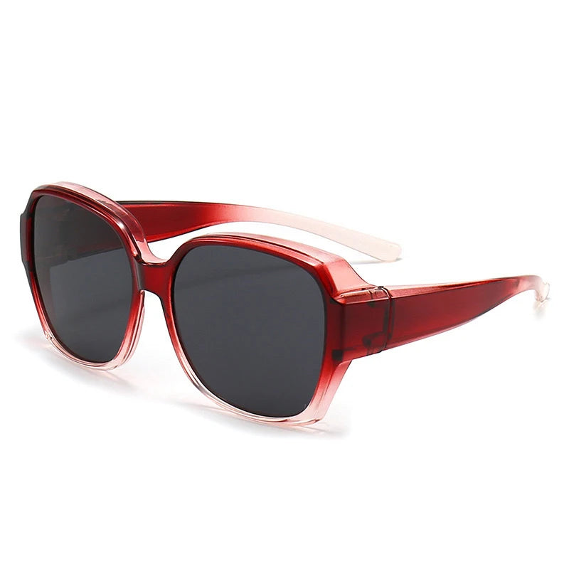 Round Polarized Sunglasses for Prescription Glasses