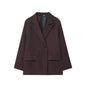 Elegant Double Breasted Blazer Coat for Women