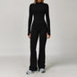 Yoga Suit Sports Set for Women Long Sleeve Athletic Wear