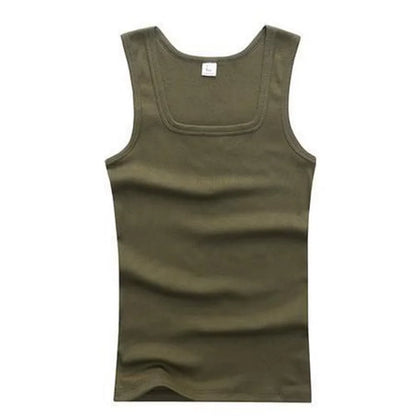 Plus Size Men Tank Tops Sleeveless Cotton Blend Vests