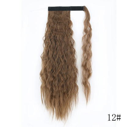 Long Straight Clip-in Ponytail Hair Extension Black
