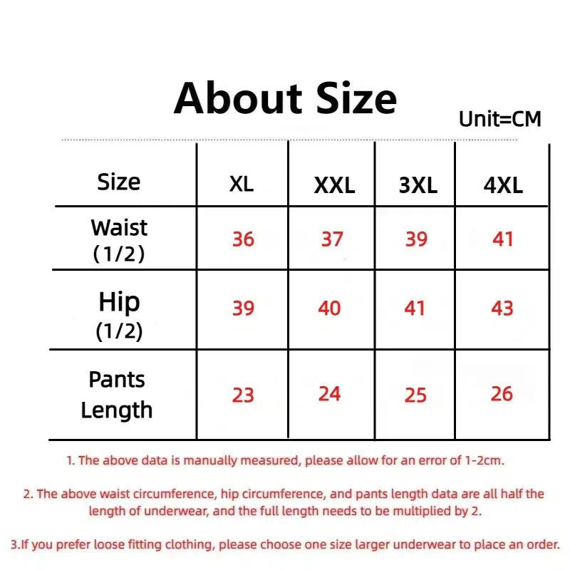 Men's Cotton Boxer Shorts 3Pcs Solid Color Set