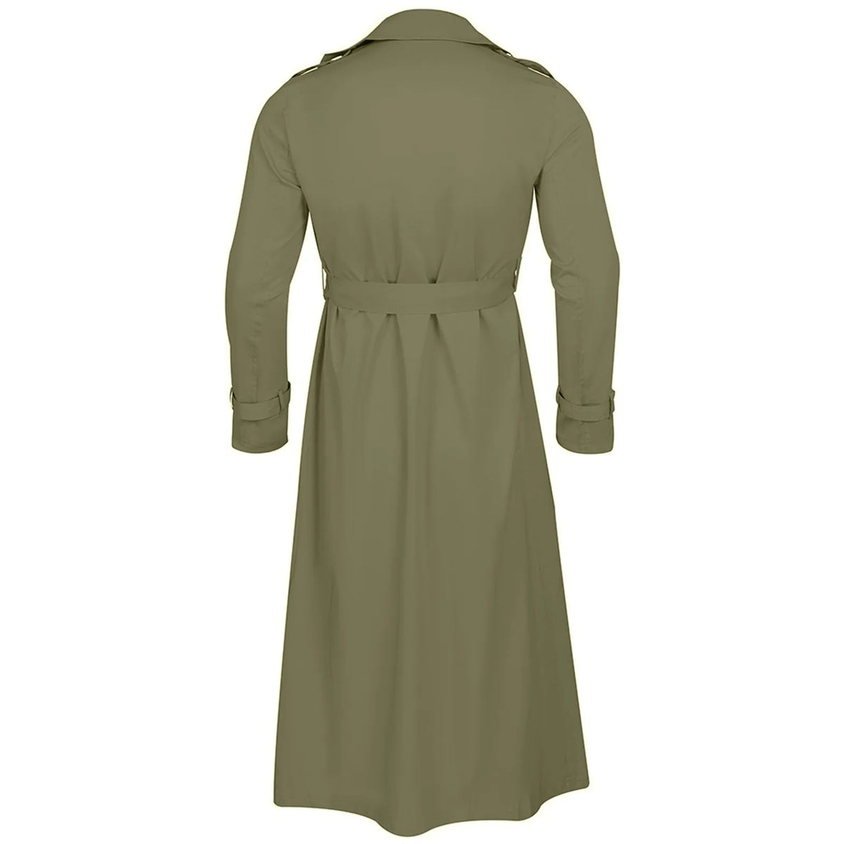 Men's Long Sleeve Extra Long Trench Coat