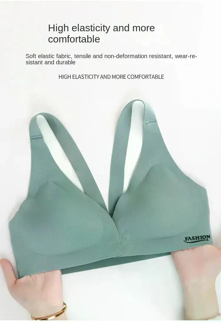 Plus Size Front Closure Sports Bra for Women