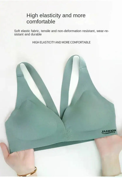 Plus Size Front Closure Sports Bra for Women
