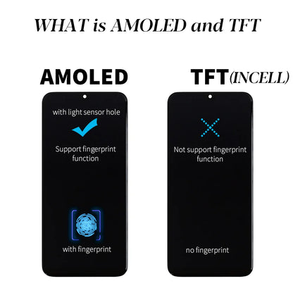 AMOLED LCD Display Touch Screen Digitizer for Redmi Note 10S