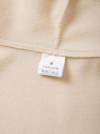 Men's Zipper Hoodie Jacket Slim Fit Polyester