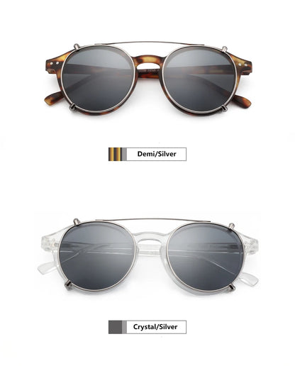 ZENOTTIC Clip-On Polarized Sunglasses for Women