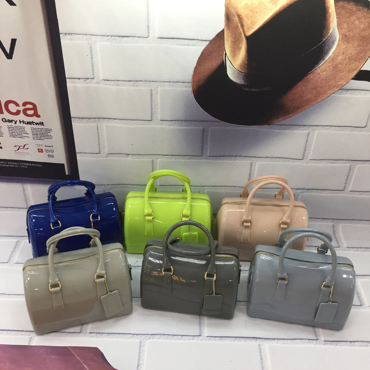 Jelly Bag Crossbody Pillow Bag in Macaron Colors