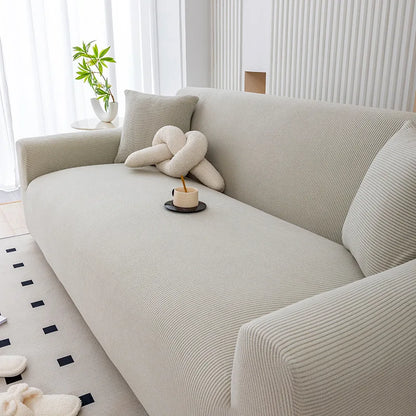 Thick Soft Corduroy Non-Slip Sofa Cover Universal Fit