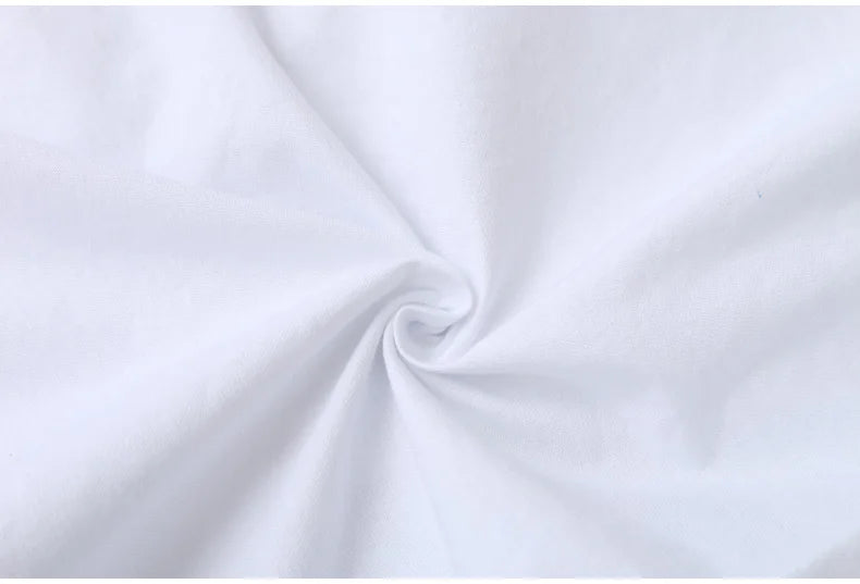 Women’s Loose White Cotton Embroidery Blouse