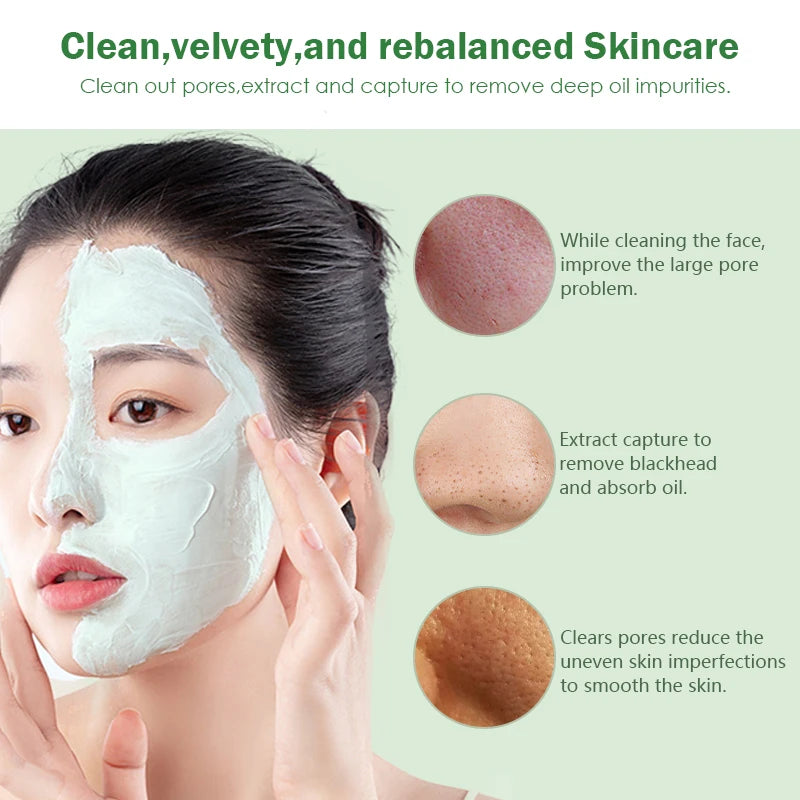 Green Tea Solid Mask for Acne and Blackhead Removal