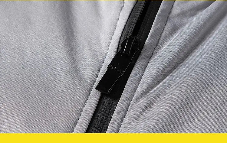 Men's Casual Long Sleeve Zipper Windbreaker Jacket