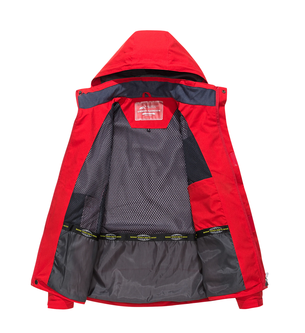 Men's Waterproof Windproof Hiking Jacket Outdoor