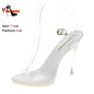 High Heel Crystal Platform Sandals for Women