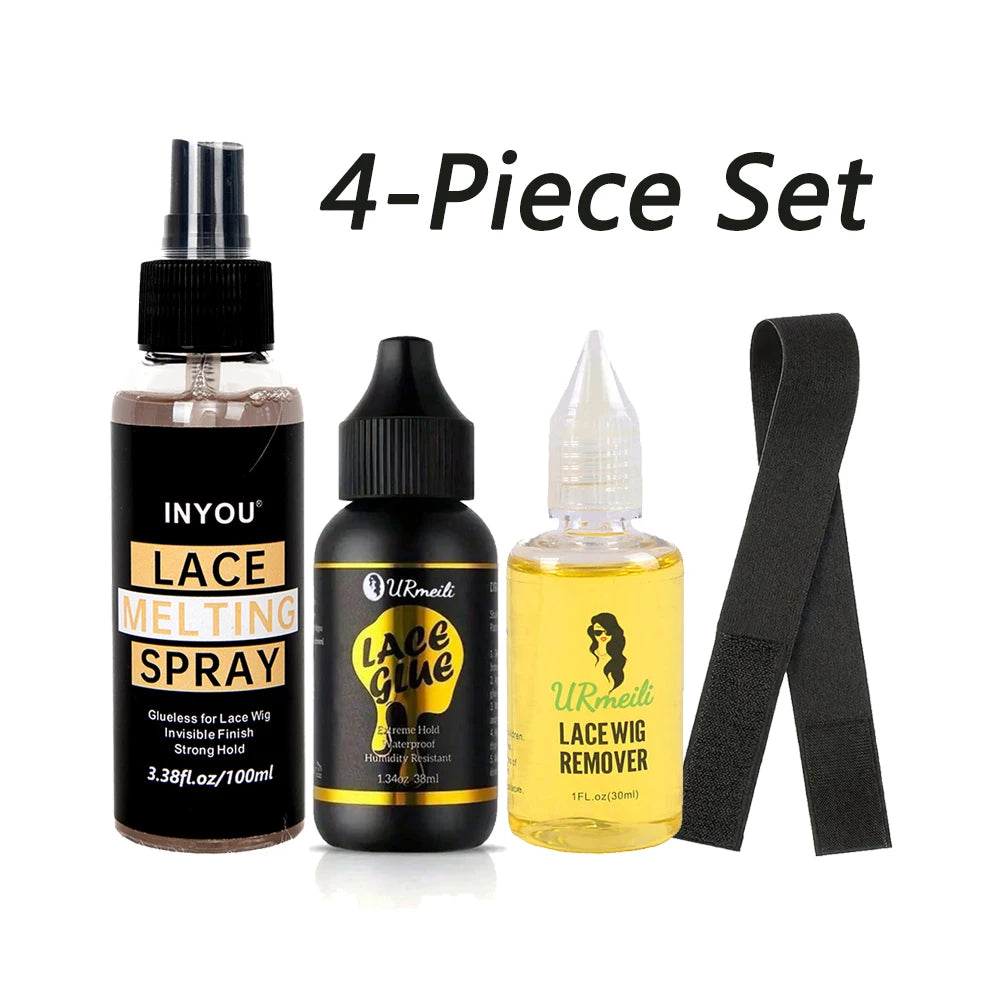 4 Pcs Lace Front Wig Glue and Adhesive Remover