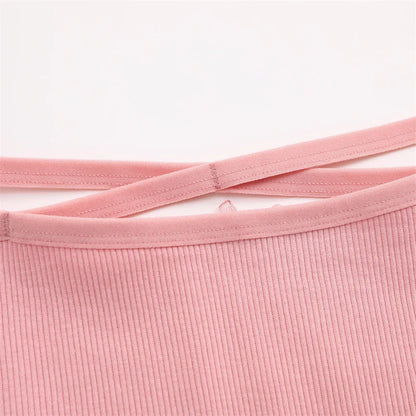 3PCS Women Cotton Lace Brazilian Panties Set S-XL