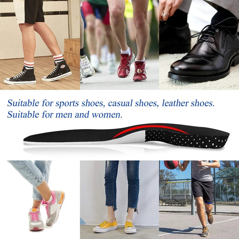 Memory Foam Sports Insoles with Arch Support