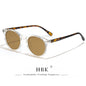 HBK Fashion Sunglasses Men Round TR90 Frame UV400