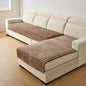 Flannel Sofa Cushion Non-Slip Plush Backrest Cover