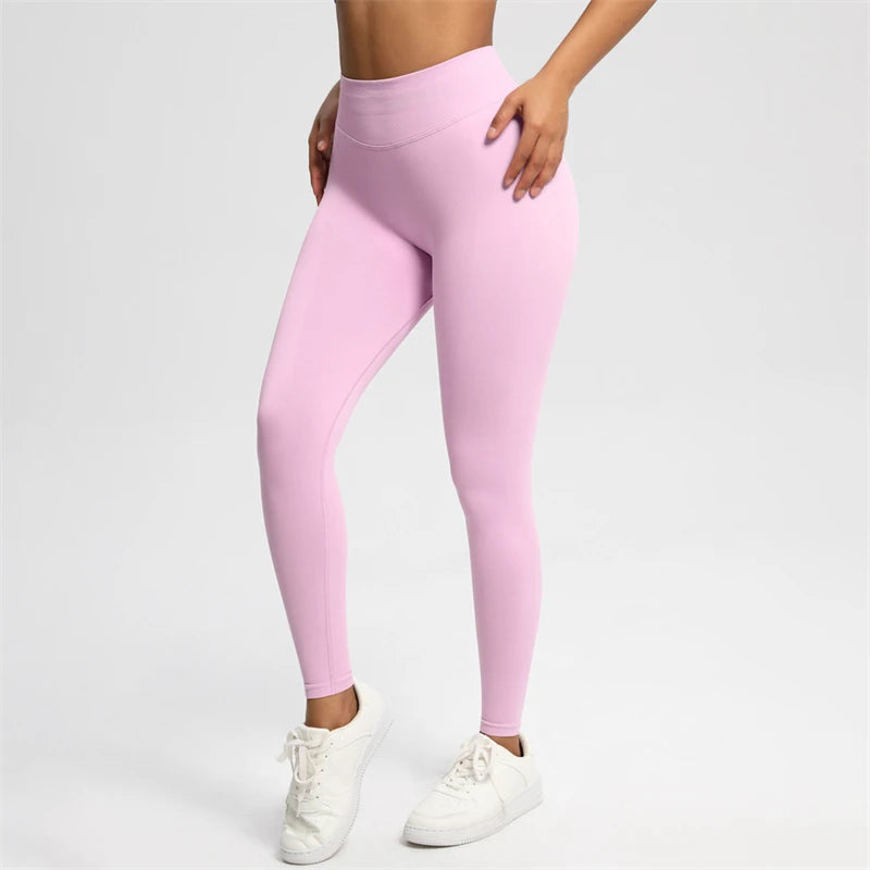 Women Seamless Bum Shaping Leggings Fitness Pants