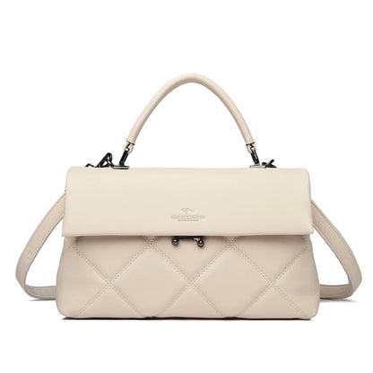 Women's Soft Leather Crossbody Handbag