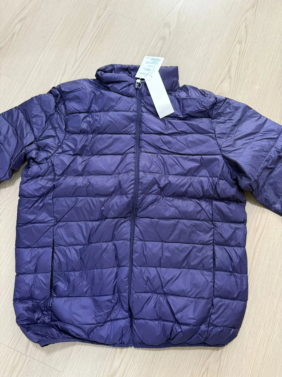 Men's Ultra Light Duck Down Hooded Winter Jacket 5XL