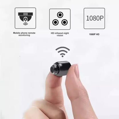 Wireless WiFi 1080P HD Mini Camera with Night Vision